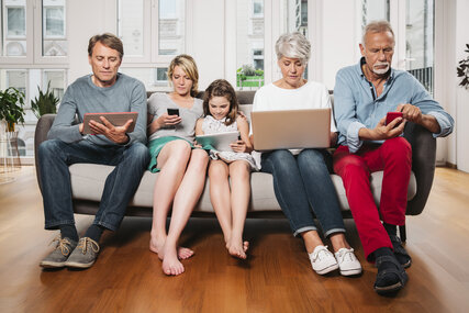 digitale Familie