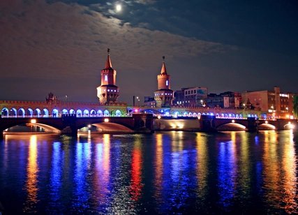 OFestival of Lights: Oberbaumbrücke