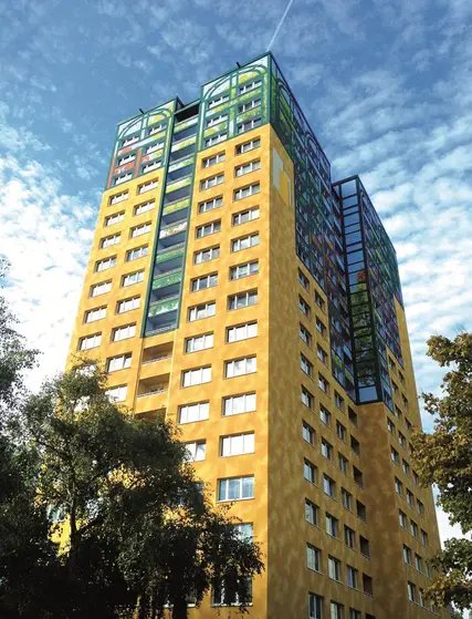 Flower Tower in Marzahn