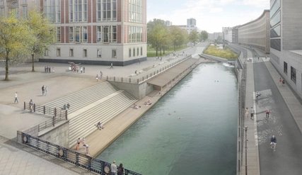 River Bath at the Humboldt Forum Berlin River Bath at the Humboldt Forum Berlin