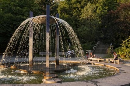 Wasserglocke Volkspark Friedrichshain cafe schoenbrunn, volkspark, frierdichshain