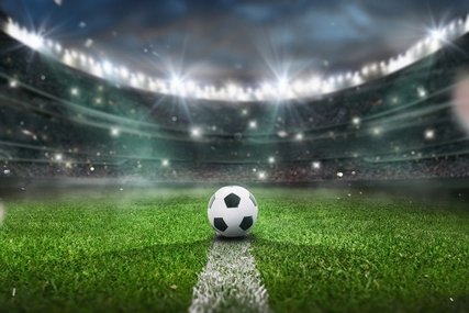 Fußball im Stadion