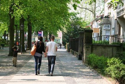 Fußgängerzone in Alt-Tegel
