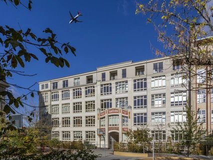Garbaty-Zigarettenfabrik in der Berliner Straße in Pankow