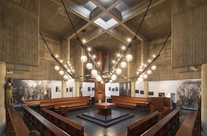 Chiesa commemorativa protestante di Plötzensee, interno