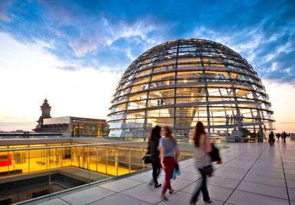 Der Reichstag in Berlin 