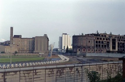 Potsdamer Platz mit Todesstreifen