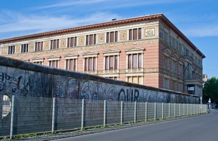 Berlin Wall at Martin-Gropius-Bau Remains of the Berlin Wall at Martin-Gropius-Bau