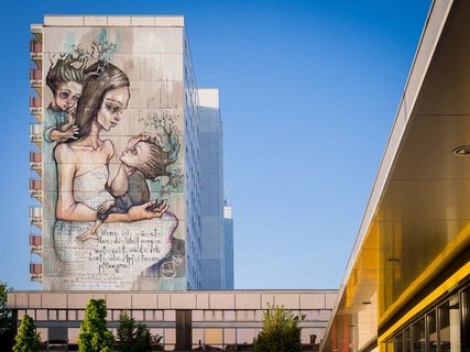 Streetart von Herakut