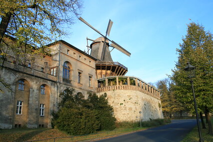 Historic mill in Sanssouci in Potsdam
