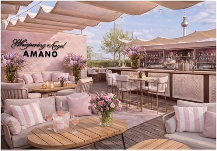 Dachterrasse des Hotel Amano