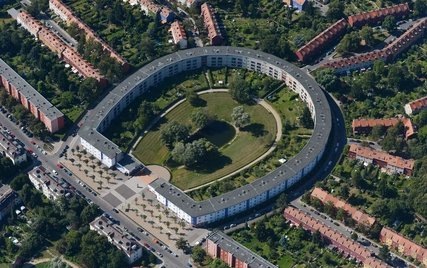 Horseshoe Estate - view from the air