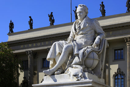 Statue Alexander von Humboldt in Berlin