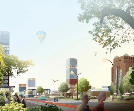 Vision der Siemensstadt 2.0 Computervisualisierung der Siemensstadt 2.0