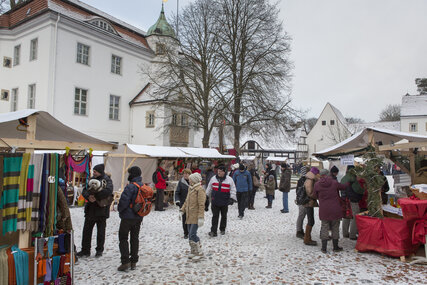 Märchenhafter Weihnachtsmarkt at the Jagdschloss Grunewald