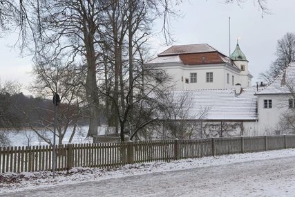 Jagdschloss im Grunewald Winter am Jagdschloss Grunewald