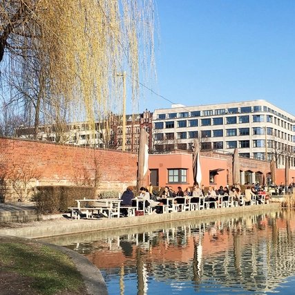 Terasse Café am Engelbecken Café am Engelbecken