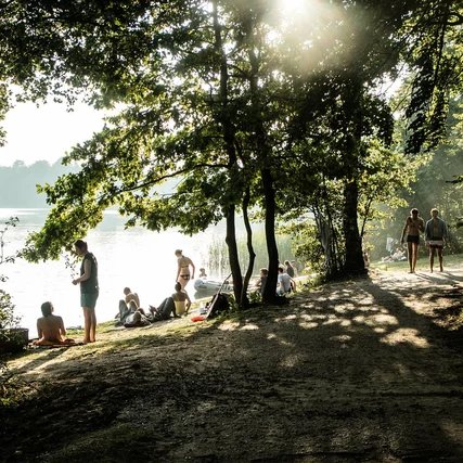 Liepnitzsee in Wandlitz Liepnitzsee in Wandlitz bei Berlin