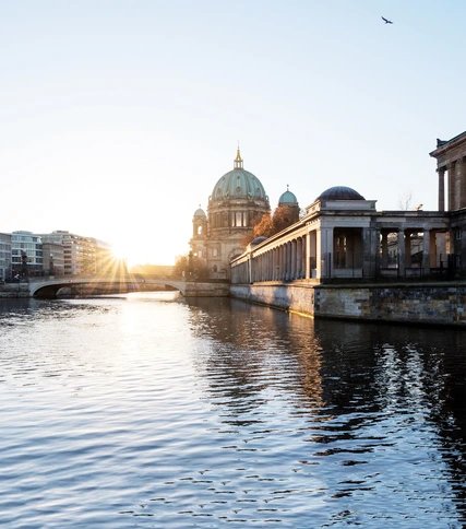 Museum Island Berlin in Autumn