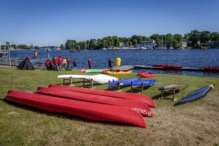 Kayaking, Kanu Grünau