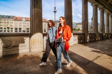 Kolonnadenhof auf der Museumsinsel Kolonnadenhof