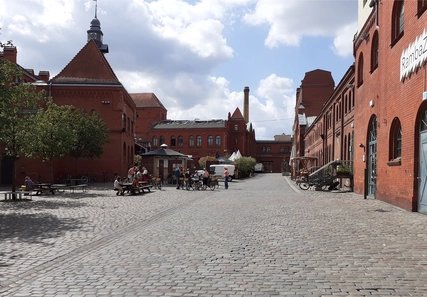 Hof der KulturBrauerei, Berlin Hof der KulturBrauerei
