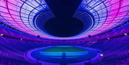 Anzeige Olympiastadion Berlin