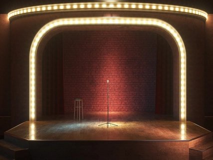 Comedy cabaret stage in Berlin