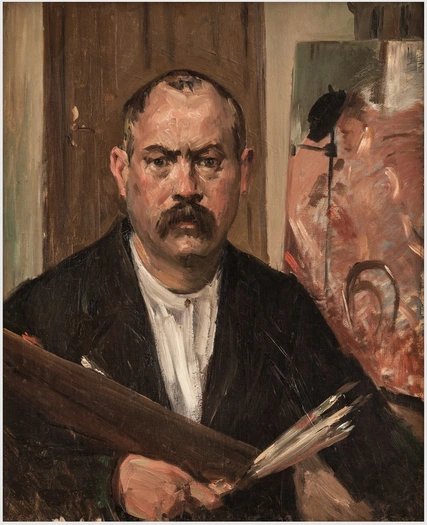 Lovis Corinth, Selbstbildnis, 1900