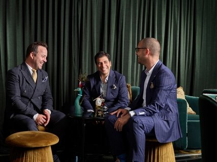 Die Chefs der Bar "The Gibson"