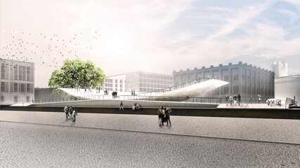 Rendering Freedom and Unity Monument Berlin