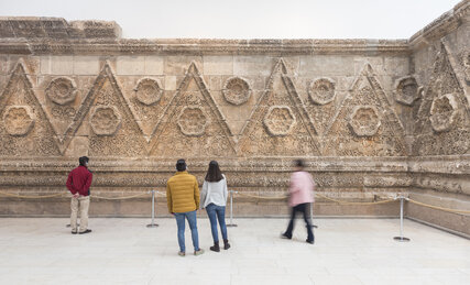 Mschatta façade in the Pergamon Museum Berlin