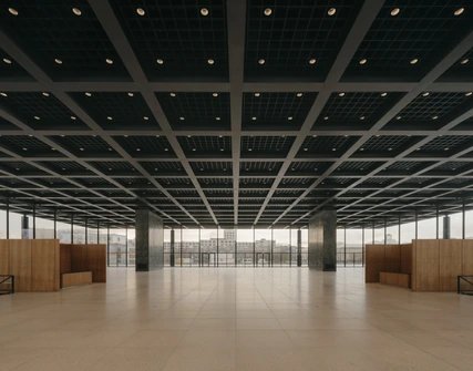 Ausstellungsraum der Neuen Nationalgalerie