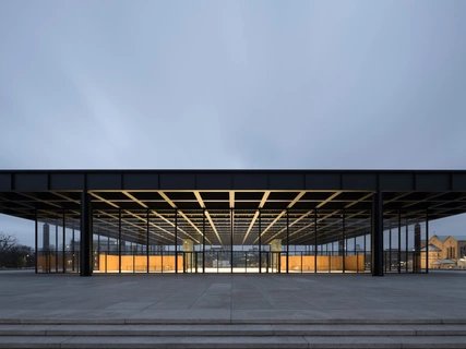 Außenansicht der Neuen Nationalgalerie Berlin Außenansicht der Neuen Nationalgalerie Berlin