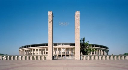 entrance of the Olympiastadion Berlin