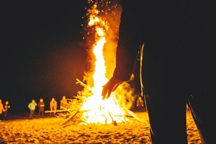 Großes Osterfeuer