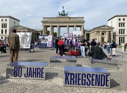 Pressekonferenz zu "80 Jahre Kriegsende"