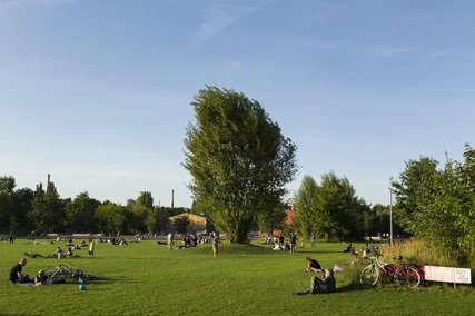 Parco al Gleisdreieck Estate nel parco di Gleisdreieck
