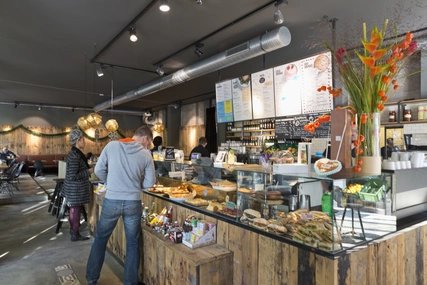Innenansicht Spreegold Berlin Cafe & Restaurant Spreegold
