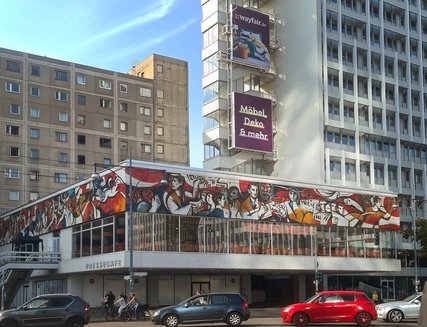 Pressecafé am Alexanderplatz