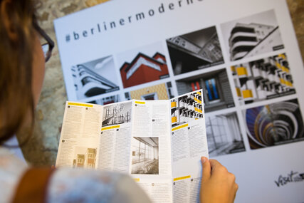 Infomaterial Berliner Moderne, visitBerlin
