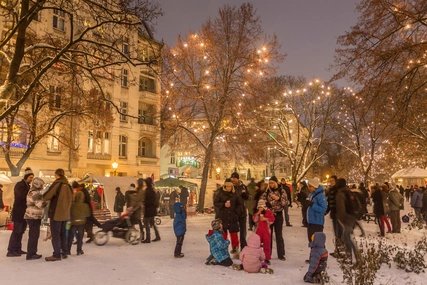 Weihnachtsmarkt auf dem Richardplatz: Rixdorfer Weihnachtsmarkt Weihnachtsmarkt am Richardplatz in Berlin