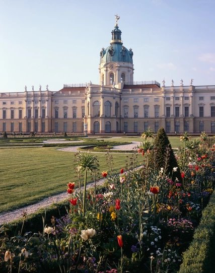Berlin, Schloss Charlottenburg, Gartenseite