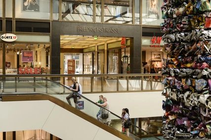 Einkaufszentrum Q in der Friedrichstraße Einkaufen im Q in der Friedrichstraße