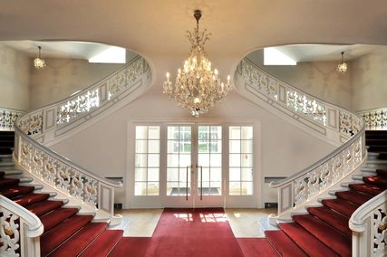 Berlin, Schloss Schönhausen, Haupttreppenhaus, R. 36.