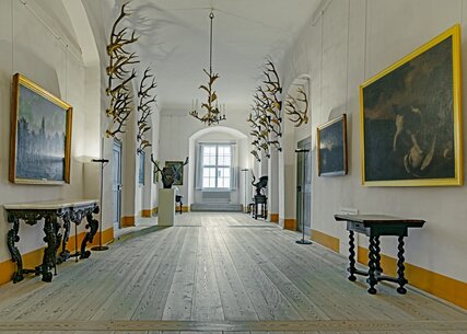 Palacio Königs Wusterhausen, vista interior