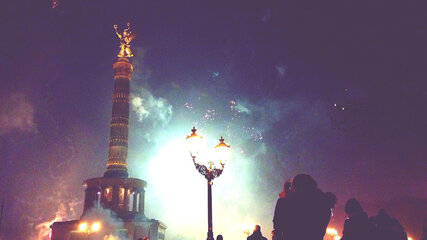 New Year's Eve at the Victory Column