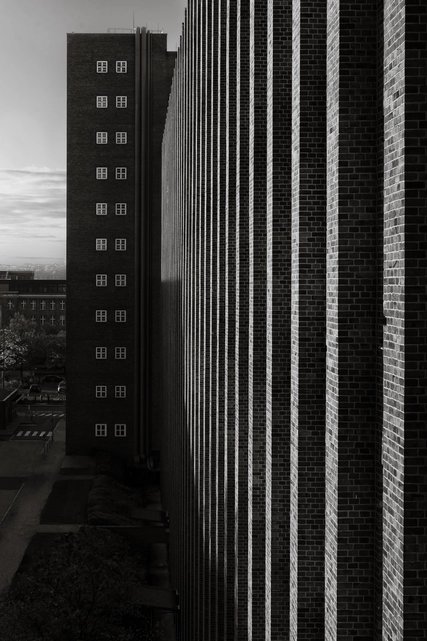 Siemens Schaltwerk-Hochhaus, Berlin Fassade des Siemens Schaltwerk-Hochhaus