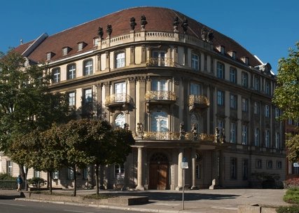 Sommer Ephraimpalais das Gebäude von außen