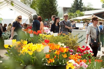 Garden market at Späth’schen Baumschulen in Berlin